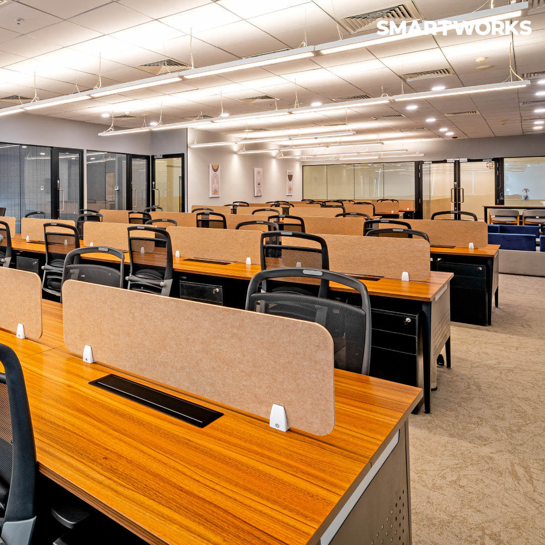 Step inside Smartworks' fully managed Campus in #Gurgaon - DLF Commercial Building, DLF City-V! Located along #GolfCourseRoad, access an enhanced office experience with daily life to aspirational amenities. Explore more bit.ly/4mzIDEN

#Smartworks #ManagedCampuses