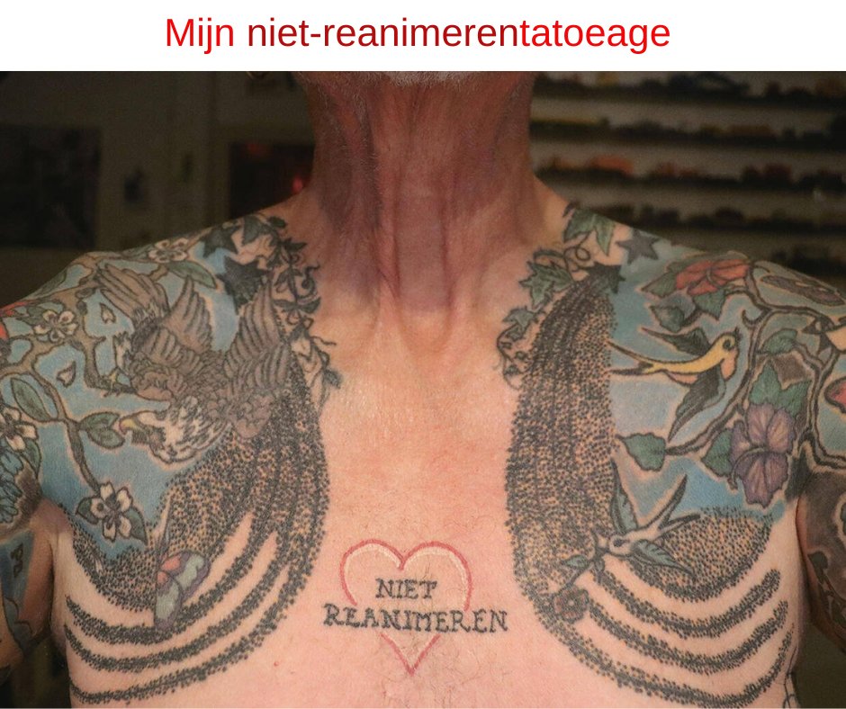 Is een niet-reanimerentatoeage rechtsgeldig? En zijn er eisen aan zo’n tatoeage? De Relevant geeft antwoord én laat ingezonden tatoeages zien: klein, groot, sierlijk of simpel. 👉 nvve.maglr.com/mijn-niet-rean…
#nietreanimeren #behandelverbod #tatoeage