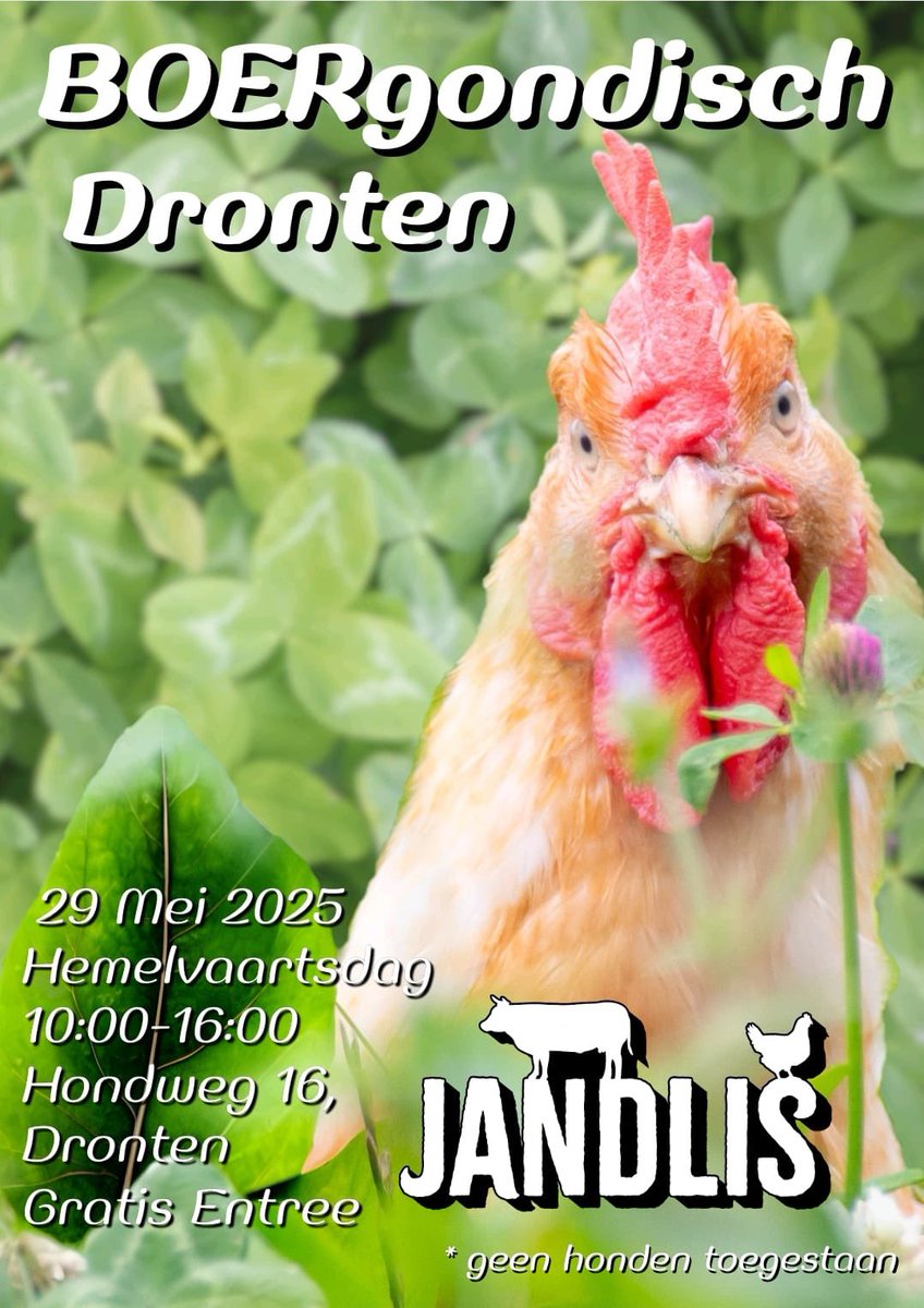 Craftsbycloud80's tweet photo. Hemelvaartsdag: BOERgondisch Dronten! https://t.co/eCjpliTMtj