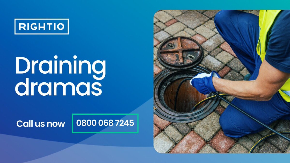 Drainage issues at your property? Rightio offers a professional service that will solve your problems quickly and efficiently. 

Contact us today and get your property back in order.