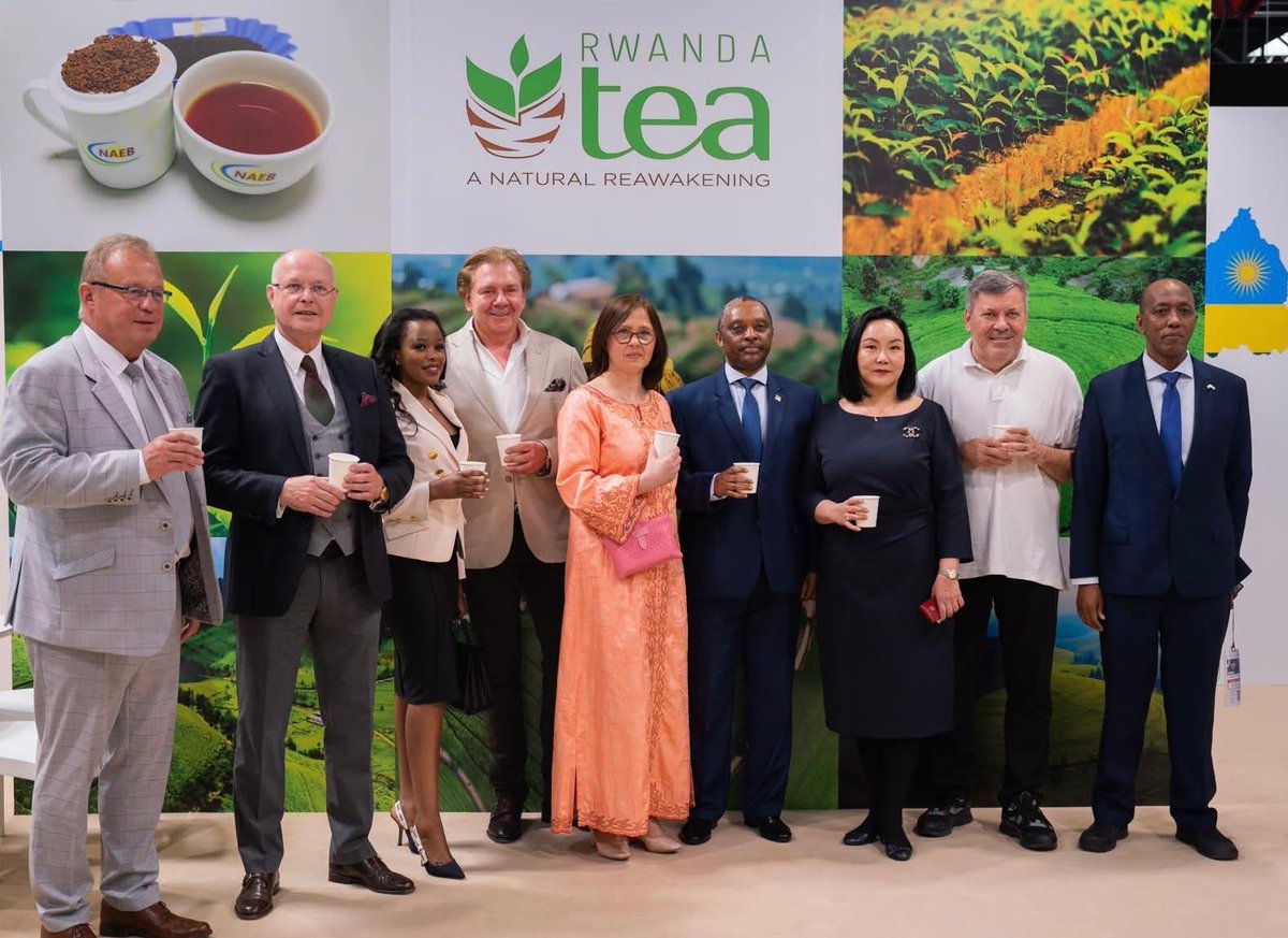 RwandAgriExport's tweet photo. 🍵☕When taste meets trade🤝🌍

As the Honored Country at the ongoing Coffee Europe Expo 2025 in Poland, Rwanda is showcasing premium coffee and tea to a world of new buyers,investors and enthusiasts.

This isn’t just about taste; it’s about trade, transformation and opportunity. https://t.co/OC2PGplTkK