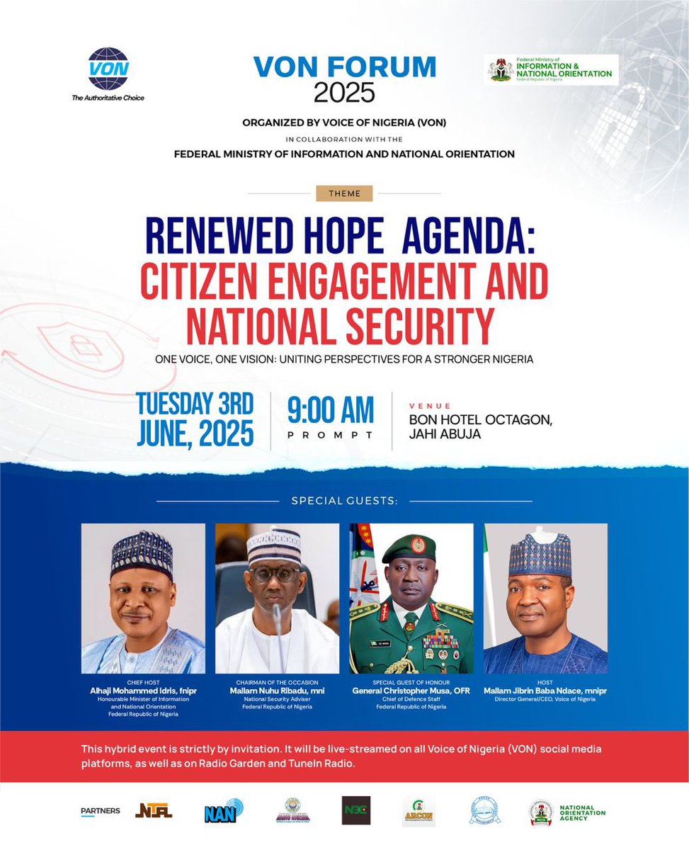 Jibrin Baba Ndace, MNIPR tweet media