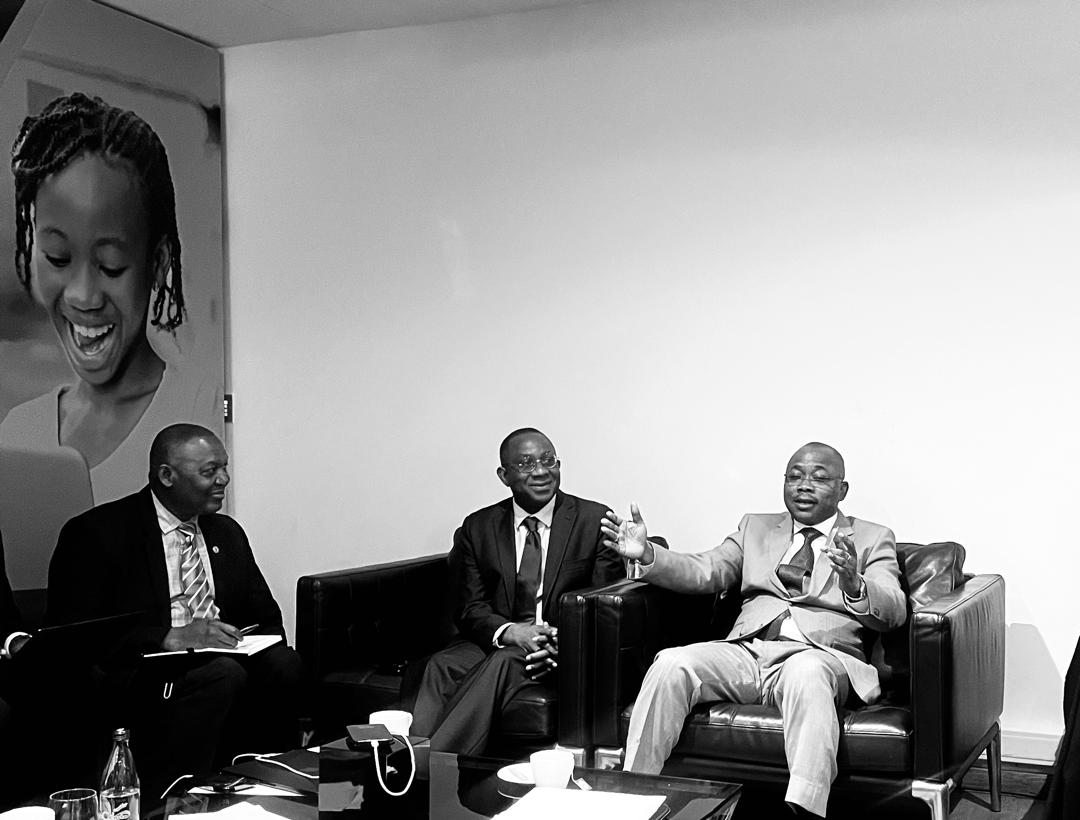 Meeting of H.E. Ododo, DG AfDB Nigeria &amp; Prof. Banji, SSA on Industrialization to President Adesina Annual Meeting 2025