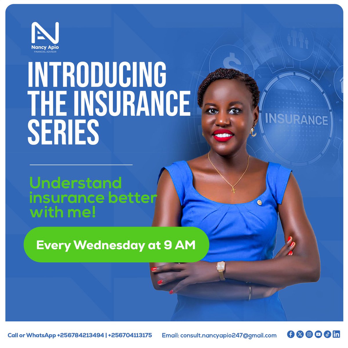 NancyApio1's tweet photo. Introducing the #InsuranceSeries—your go-to guide for everything insurance.
Have questions about how insurance really works? Wondering what type you need or how to get started? Drop your FAQs in the comments—I will be here to answer them all. https://t.co/pvxtnSK2Y4