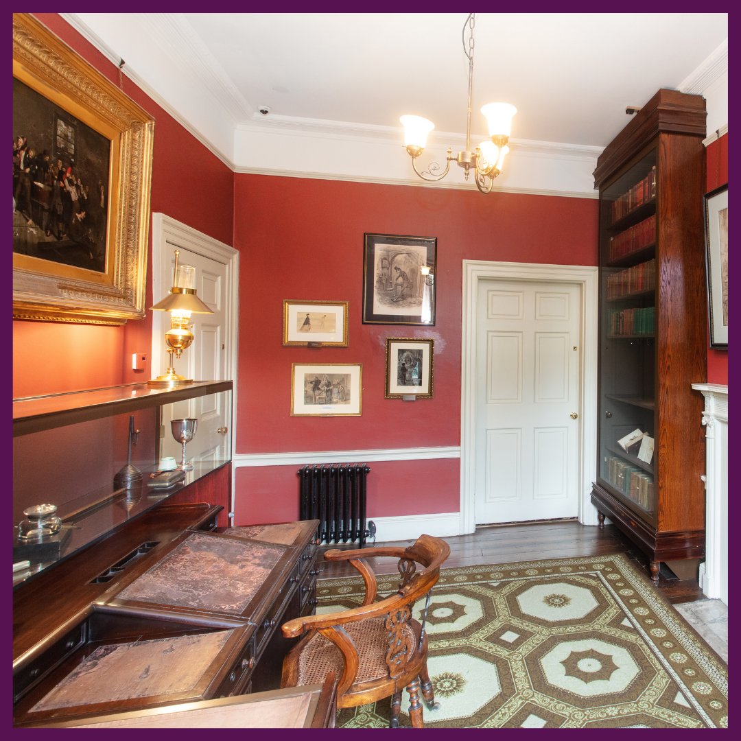 "Our whole life is a story, more or less intelligible..." 🖊️📚

The Charles Dickens Museum is home to over 100,000 items, including Dickens's own writing desk!

Have you been to visit us yet? 🤔