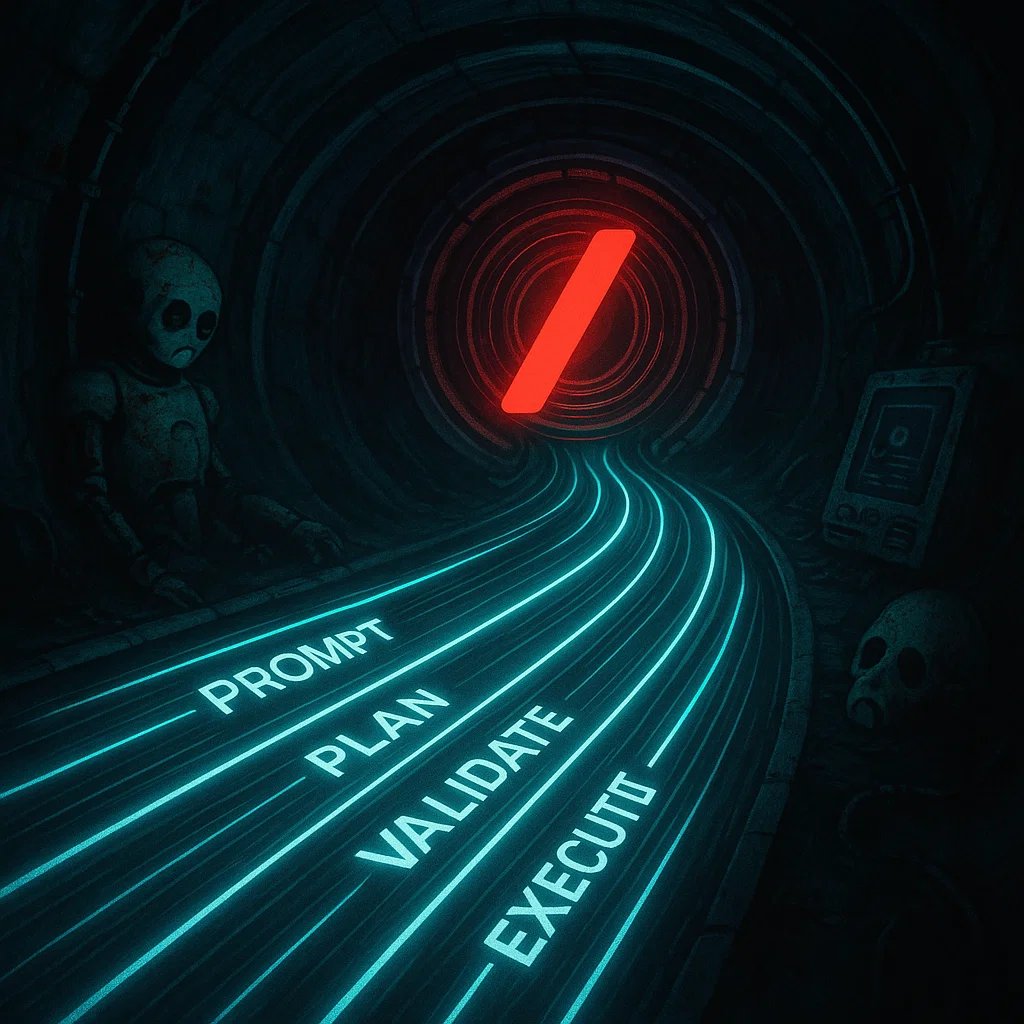 🚫 no agents. no daemons.
🧪 just one clean flow.

prompt in, result out — that’s it.

⚙️ agentless like it should be.