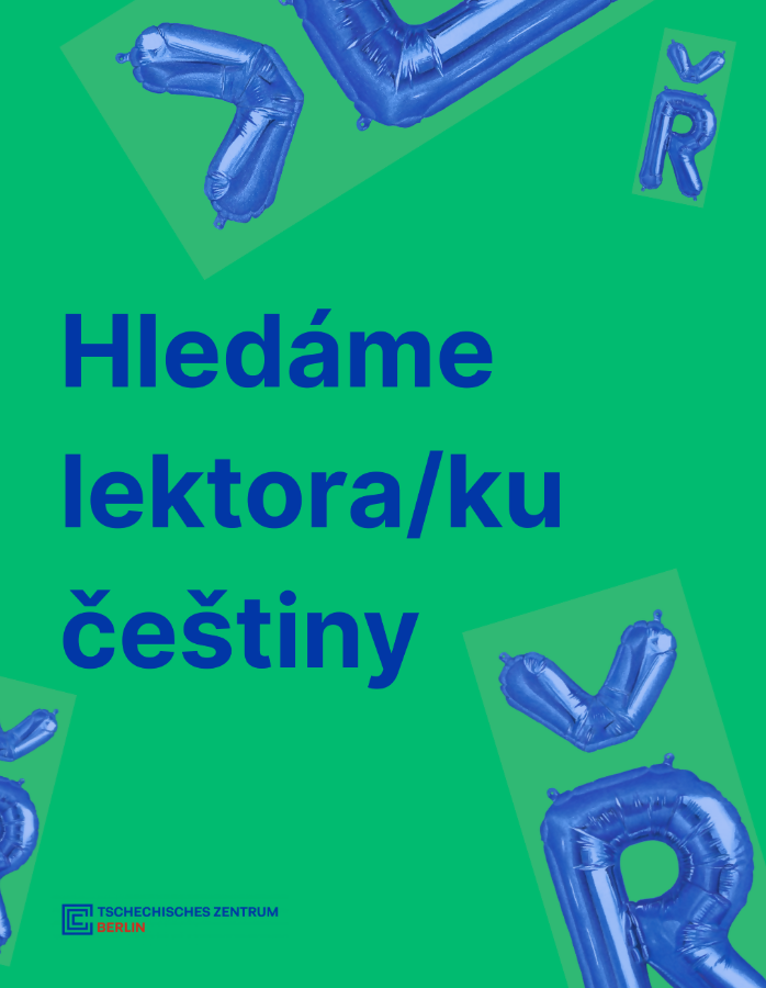 České centrum Berlín hledá lektorku nebo lektora češtiny na výuku 1× týdně prezenčně.
🗓️ Výuka každou středu 18:15–19:45, kurz na úrovni A2
📍 Prezenčně v centru Berlína (Goethe-Institut)
📧 Pošlete CV a návrh lekce na: sprachkurse@czechcentres.cz
🔗 Další info na webu ČC Berlín