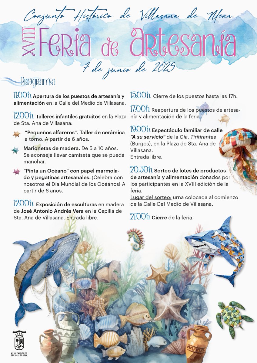 MorcillaBur's tweet photo. El próximo 7 de junio, Embutidos de Cardeña estará presente en la Feria de Artesanía del Valle de Mena. Una jornada repleta de actividades, tradición y sabor en un entorno único .
#EmbutidosDeCardeña #FeriaDelValleDeMena #Morcilla #Artesanía #SaborTradicional https://t.co/bP81xbursS