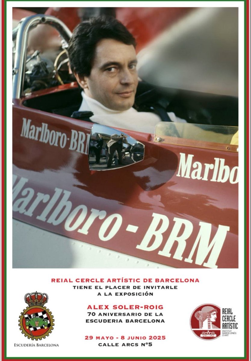 70 años de Escudería Barcelona. Excelente oportunidad para comprobar alguno de los hitos históricos y pilotos de esta escudería. La muestra se vio en <a href="/EspiritMontjuic/">Espíritu de Montjuïc</a> del <a href="/Circuitcat_es/">Circuit de Barcelona-Catalunya</a>, ahora se puede admirar, gratis y hasta el 8 de junio, en el <a href="/RCercleArtistic/">ReialCercleArtístic</a> de Barcelona.