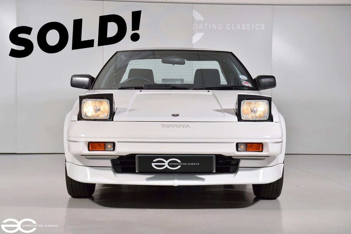 Our beautiful Toyota MR2 with just 5k miles is now sold!