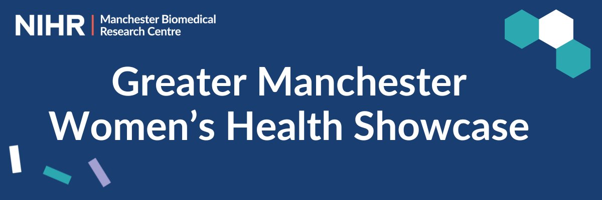 NIHR Manchester Biomedical Research Centre (@manchesterbrc) on Twitter photo New webinar series: Improving the health of women in Greater Manchester ♀️
In May and June, we are celebrating the collective success of the ‘One Greater Manchester’ research and innovation and <a href="/NIHRresearch/">National Institute for Health and Care Research</a> infrastructure in women’s health.
Register 👇
manchesterbrc.nihr.ac.uk/news-and-event… New webinar series: Improving the health of women in Greater Manchester ♀️
In May and June, we are celebrating the collective success of the ‘One Greater Manchester’ research and innovation and <a href="/NIHRresearch/">National Institute for Health and Care Research</a> infrastructure in women’s health.
Register 👇
manchesterbrc.nihr.ac.uk/news-and-event…