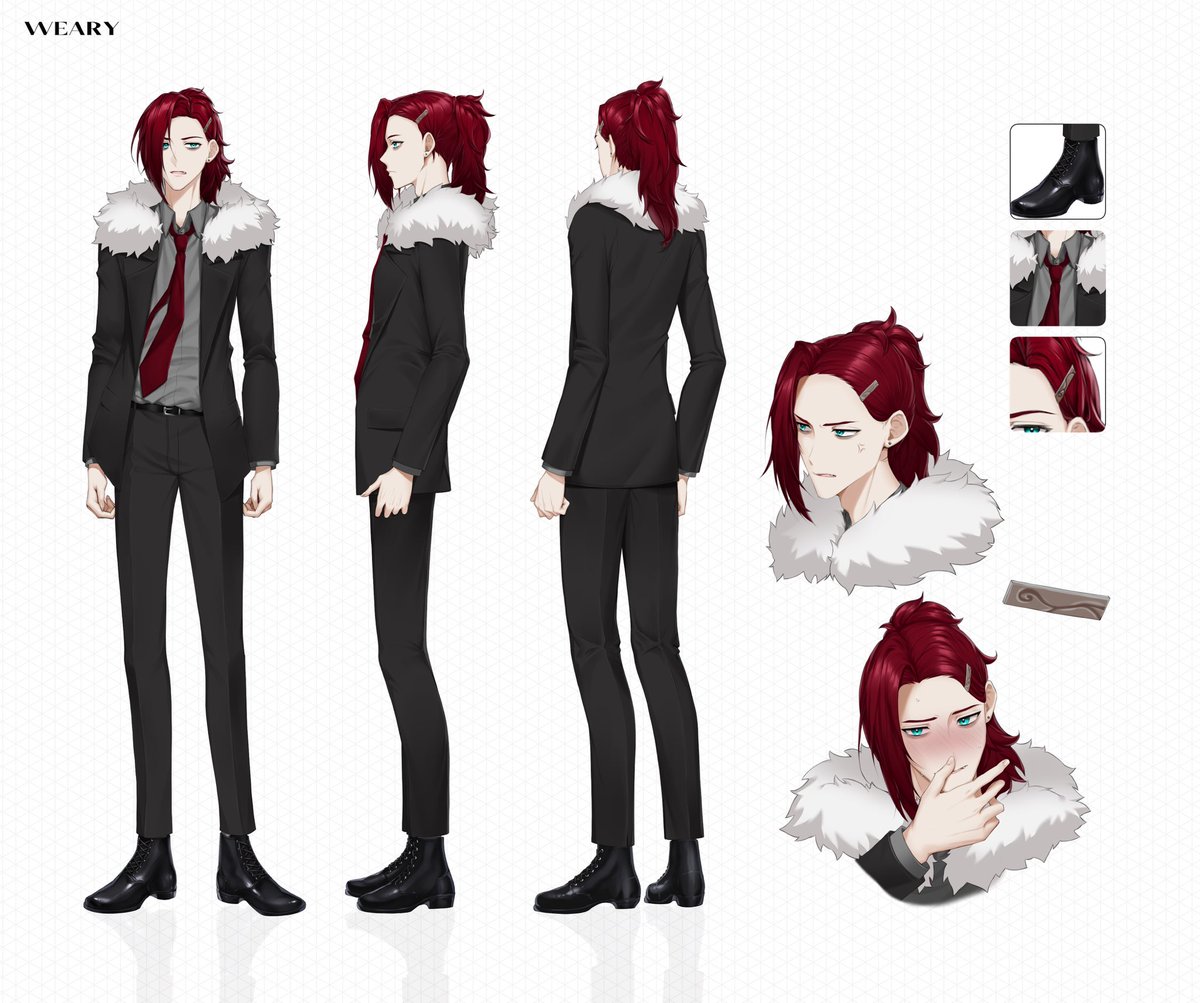 Was gonna wait until I get my model, but I might as well post my reference sheet now
