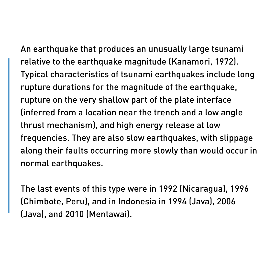 🌊 What is a Tsunami Earthquake?  A tsunami earthquake generates an unusually large tsunami compared to its ground shaking. It ruptures slowly—making it harder to detect via standard warning systems.

 #TsunamiReady #UNESCOIOC #TsunamiAwareness #EarthquakeScience