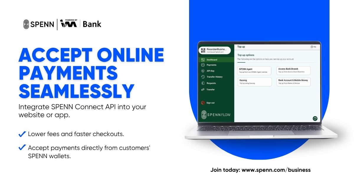 Streamline Your Online Payments with SPENN Connect 
✅ Lower transaction costs
✅ Faster checkout experience
✅ Real-time payment confirmation

Perfect for businesses ready to scale with smarter digital solutions.

#Fintech #DigitalPayments #SPENNBusiness  #APIIntegration