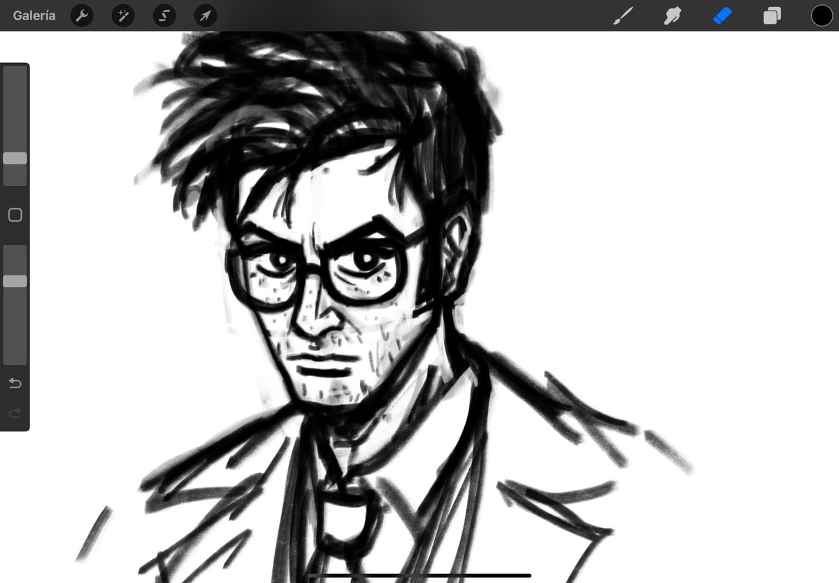 sketching him harder until yall are tired of me