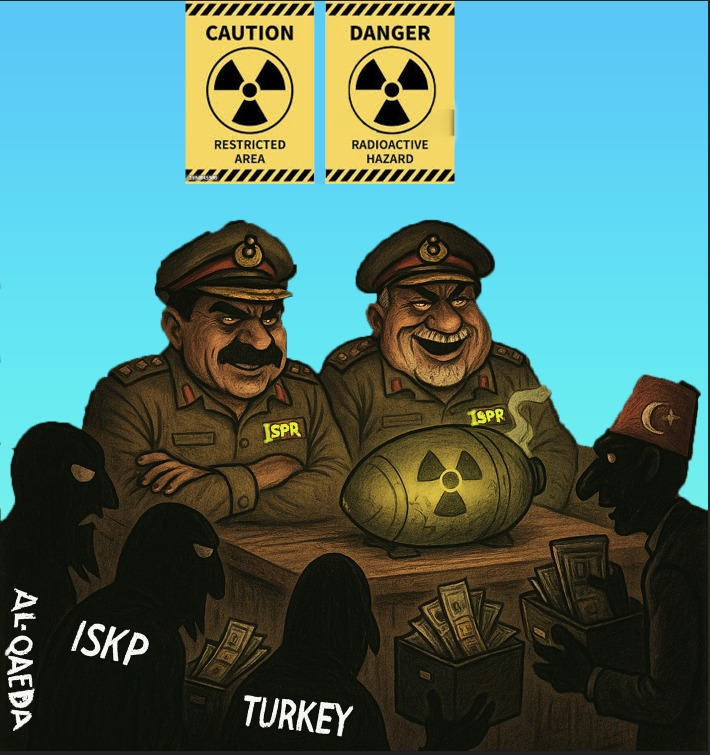 JanibMir2's tweet photo. The price of nuclear negligence is too high to pay. Pakistan, secure your nukes or face the consequences. Or face the consequences! #YoumETakbeer https://t.co/gFa07zFh2R