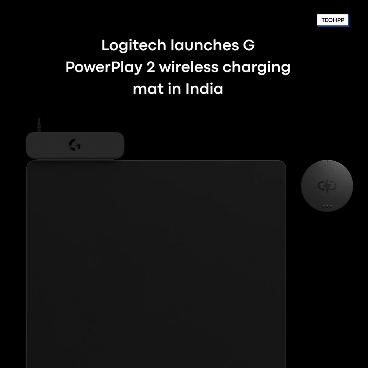 techpp's tweet image. Logitech launches G Powerplay 2 in India for ₹13,999 

#LogitechG #Powerplay2 #WirelessCharging #GamingMouse #LogitechIndia