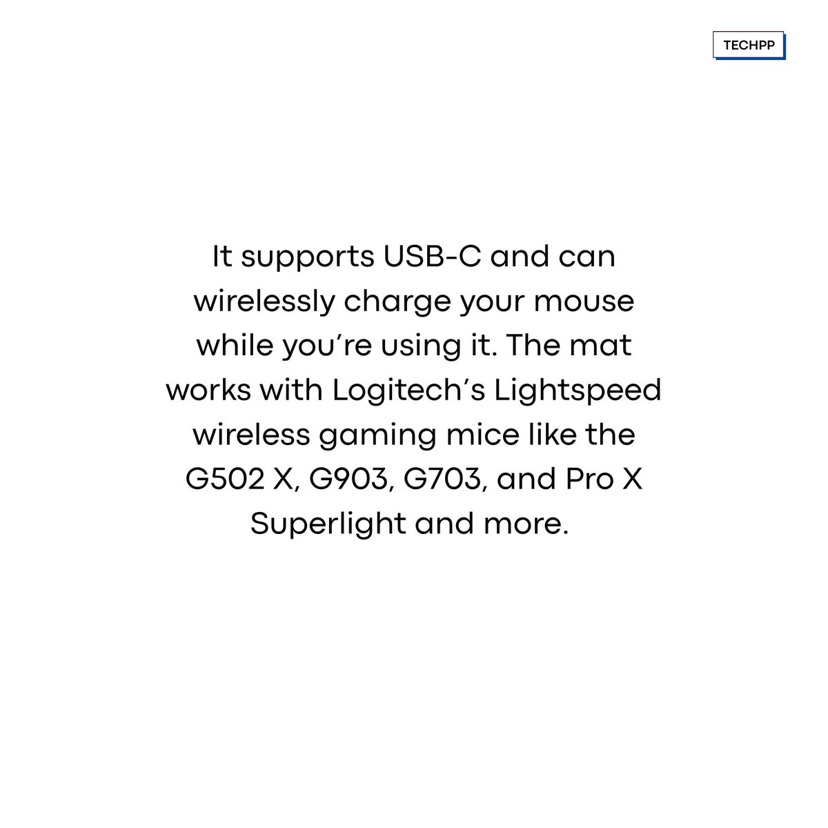 techpp's tweet image. Logitech launches G Powerplay 2 in India for ₹13,999 

#LogitechG #Powerplay2 #WirelessCharging #GamingMouse #LogitechIndia