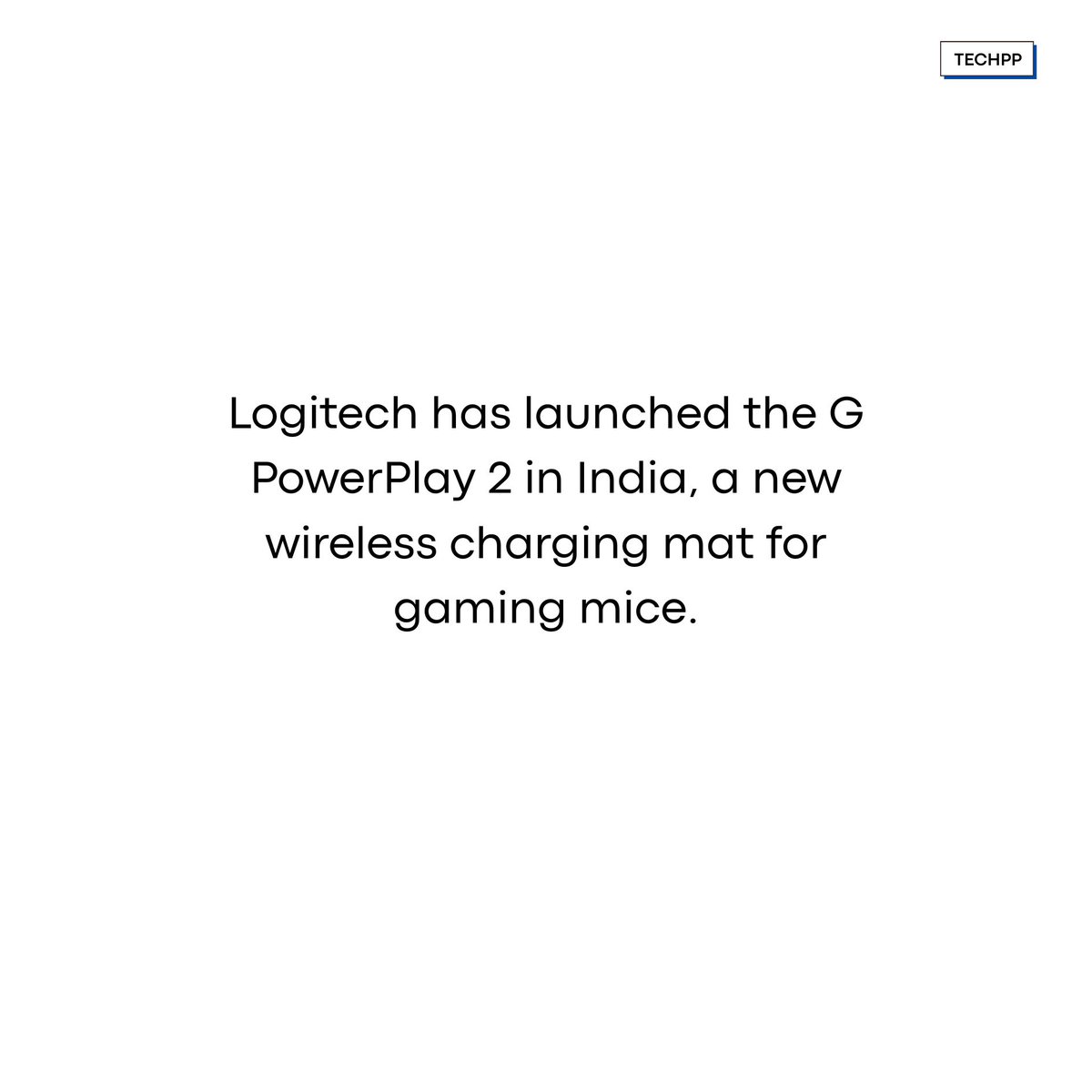 techpp's tweet image. Logitech launches G Powerplay 2 in India for ₹13,999 

#LogitechG #Powerplay2 #WirelessCharging #GamingMouse #LogitechIndia