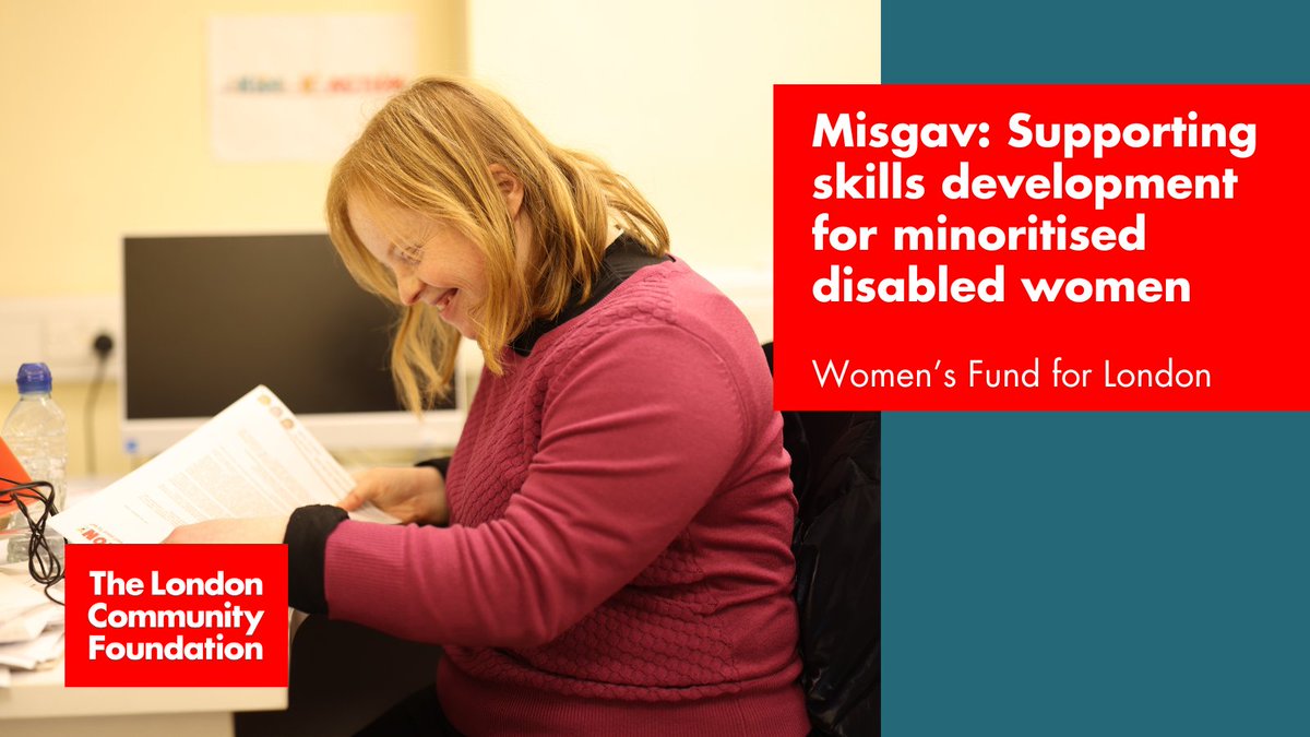 Our Women's Fund for London needs your support - to build the financial resilience of women &amp; families across London. Supporting community organisations like #Misgav encouraging skills development for minoritised disabled women in #Hackney

👉 View blog: londoncf.org.uk/blog/misgav-ca…