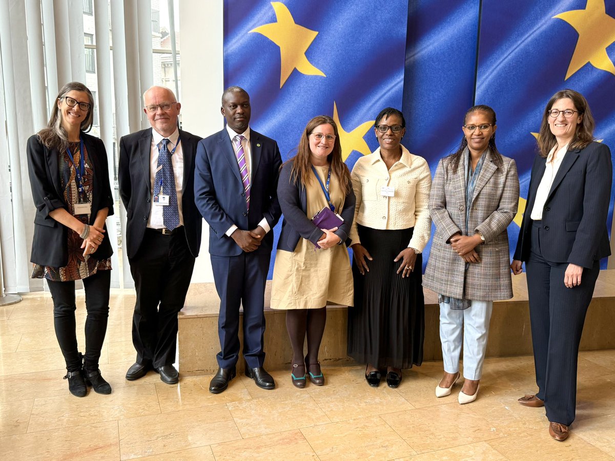 East African Community (@jumuiya) on Twitter photo πππ πππ―ππ§πππ¬ πππ«ππππ π’π πππ«ππ§ππ«π¬π‘π’π© π°π’ππ‘ ππ‘π ππ
The EAC recently undertook a high-level partnership and engagement mission at the European Commission in Brussels, Belgium.
The delegation was led by Secretary General Veronica Nduva <a href="/SGNduva/">Veronica M. Nduva, CBS</a> πππ πππ―ππ§πππ¬ πππ«ππππ π’π πππ«ππ§ππ«π¬π‘π’π© π°π’ππ‘ ππ‘π ππ
The EAC recently undertook a high-level partnership and engagement mission at the European Commission in Brussels, Belgium.
The delegation was led by Secretary General Veronica Nduva <a href="/SGNduva/">Veronica M. Nduva, CBS</a>