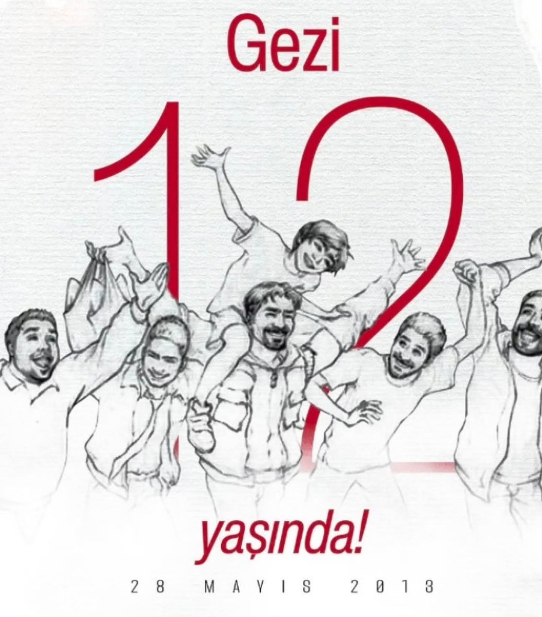 Milyonlarca vatandaşımızın Türkiye için omuz omuza verdiği, tarihimizin en geniş katılımlı, en barışçıl sivil eylemi #gezi12yaşında