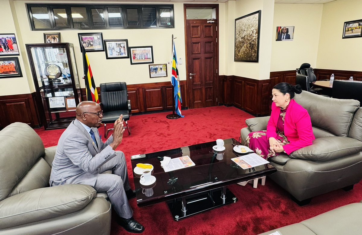 Dr. Katja Yvonne Kerschbaumer (@dr_katjak) on Twitter photo I was happy to meet with the Hon. Deputy Chief Justice Dr. Flavian Zeija to discuss #WomenUganda2025, a campaign using male champions to promote gender equality. This is a partnership among 🇬🇧 🇸🇪 🇳🇱 🇩🇰 🇦🇹 & UN agencies. Dr. Zeija will be Austria's Male Champion. <a href="/JudiciaryUG/">Judiciary Uganda</a> I was happy to meet with the Hon. Deputy Chief Justice Dr. Flavian Zeija to discuss #WomenUganda2025, a campaign using male champions to promote gender equality. This is a partnership among 🇬🇧 🇸🇪 🇳🇱 🇩🇰 🇦🇹 & UN agencies. Dr. Zeija will be Austria's Male Champion. <a href="/JudiciaryUG/">Judiciary Uganda</a>