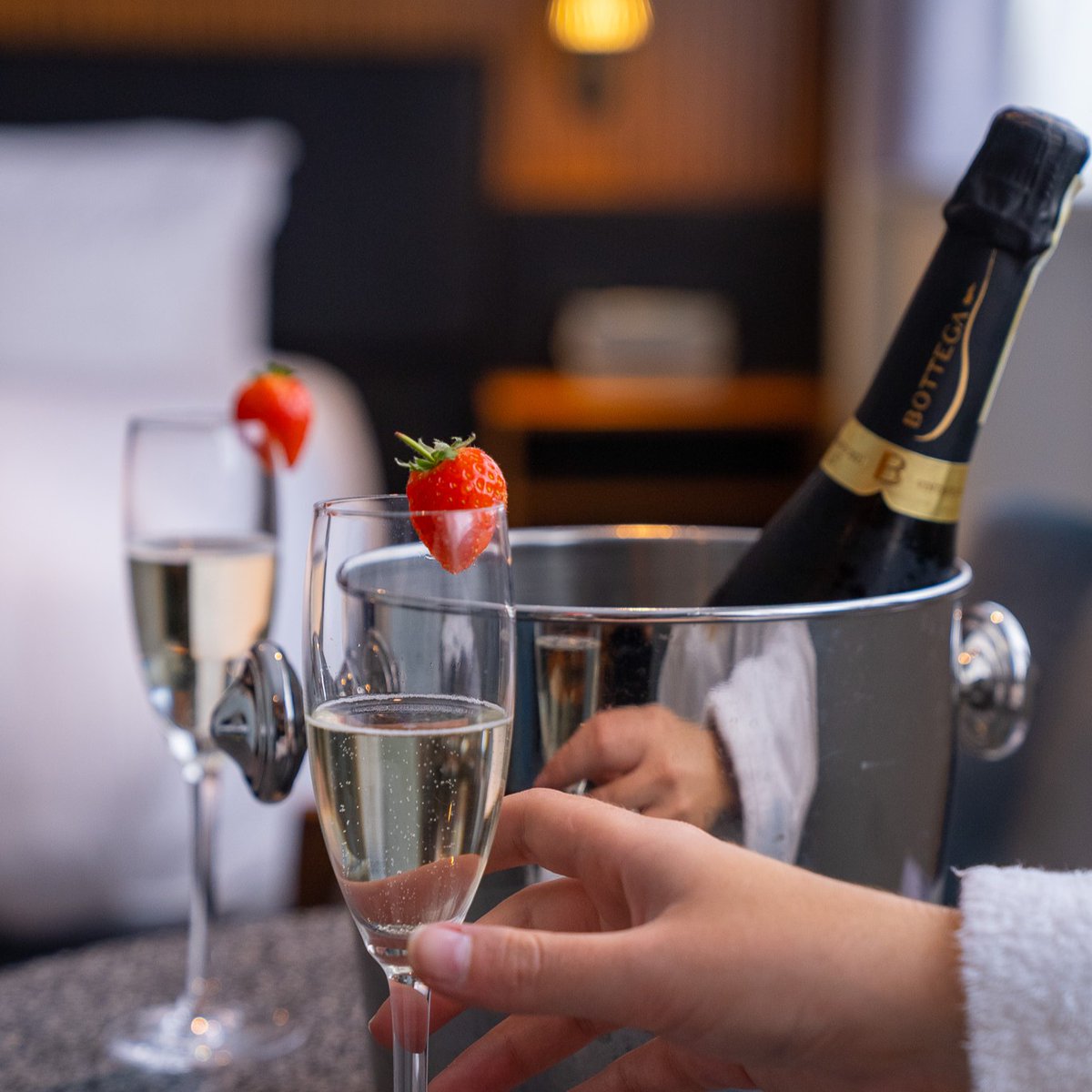 Beaded Bodice Plunging-V Illusion Wedding Dress, image size:1200x1200