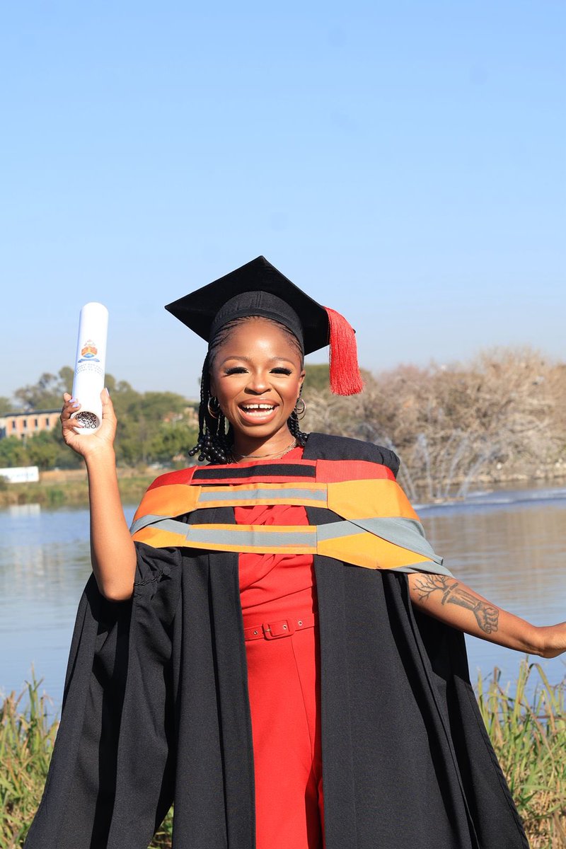 EFFSouthAfrica's tweet image. The EFF congratulates Commissar @NalediChirwa on being conferred a Master of Philosophy degree, with distinction (Cum Laude), in Multidisciplinary Human Rights from the University of Pretoria.

This achievement reflects the EFF’s ongoing commitment to making education fashionable…