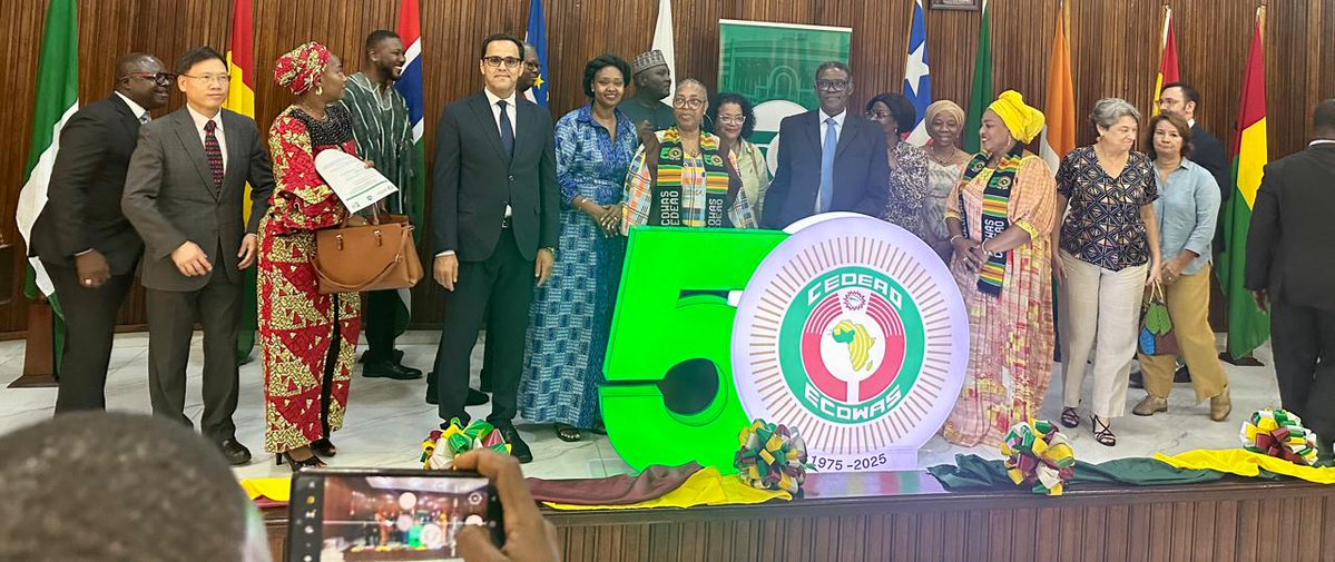 Happy 50th Anniversary ECOWAS 👏🏾👏🏾