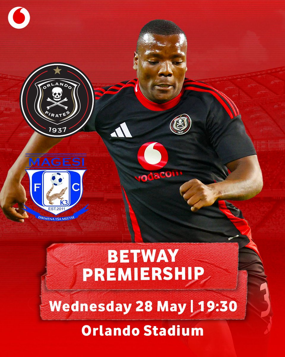 Bhakaniya, it's the last 90 minutes  of the season!​ Next stop is the pre-season tour and you could experience it live with #VodacomTsamaya in Spain! ​Simply buy <a href="/Vodacom/">Vodacom</a> R49 or more <a href="/Vodacom/">Vodacom</a> data and enter here: 👉 bit.ly/4jFSnvn. ​A re tsamaye!​ #OnceAlways