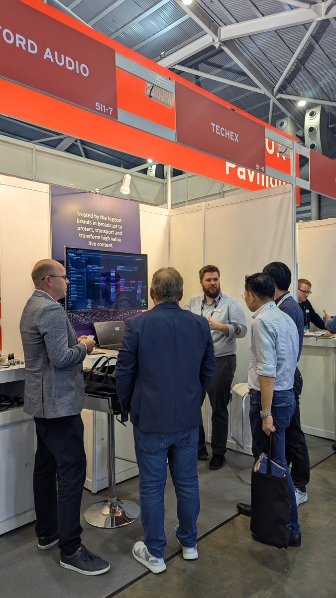 It's been a great second day at @broadcastasia! We're here for one one more day, so there's still time to visit the #UKPavilion and meet the teams shaping the future of broadcast and media tech. Connect with:
<a href="/pebbleupdates/">Pebble</a>
@vnovavideo
@rtsoftware
@techexuk

#UKatBCA25 #BCA2025