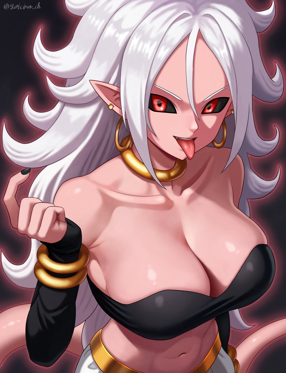 かかって来なさい..！
#DragonBall #人造人間21号 #android21