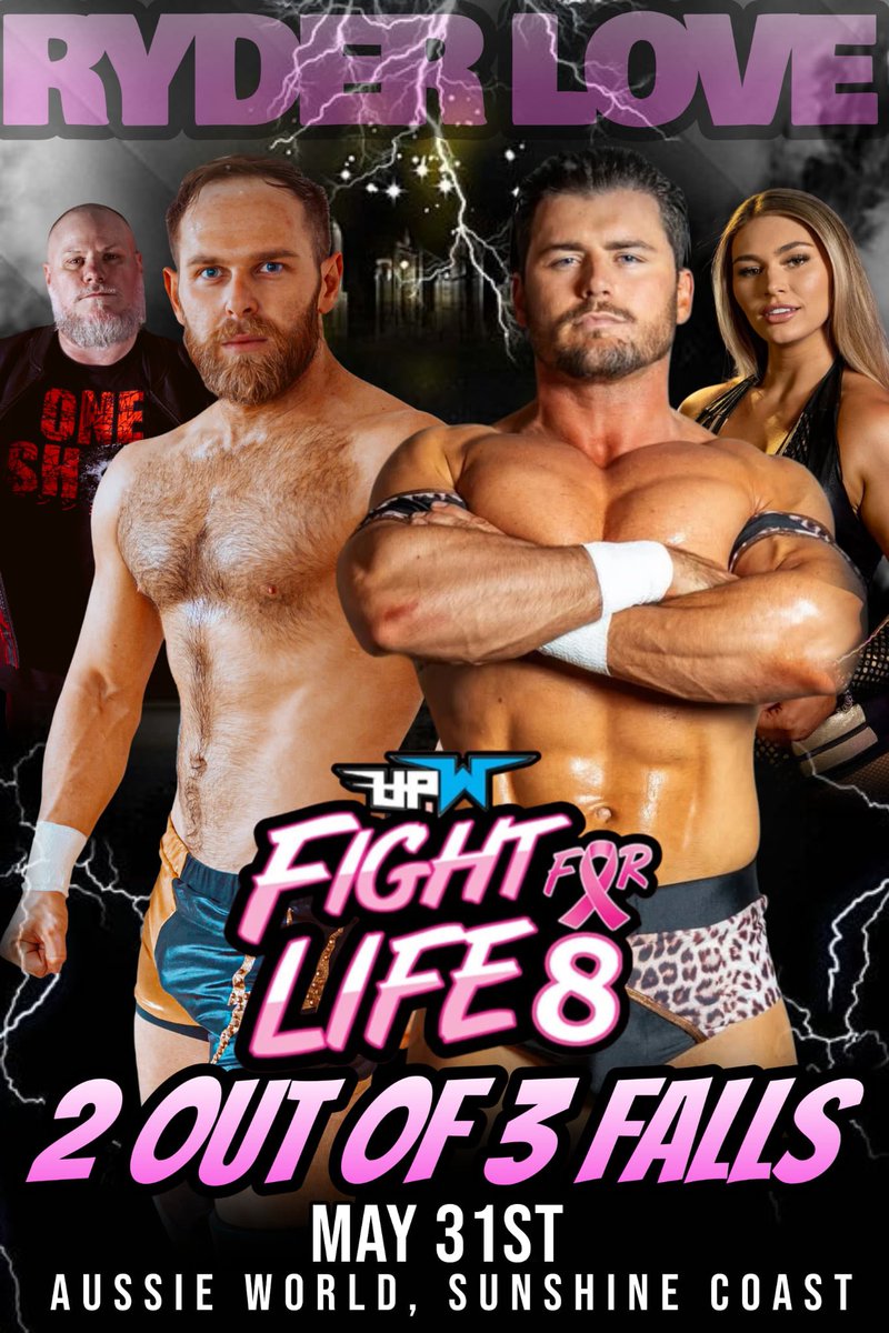 THIS SATURDAY 
⬇️⬇️⬇️⬇️⬇️⬇️
📍 UNITED PRO WRESTLING
#onceinagenerationathlete