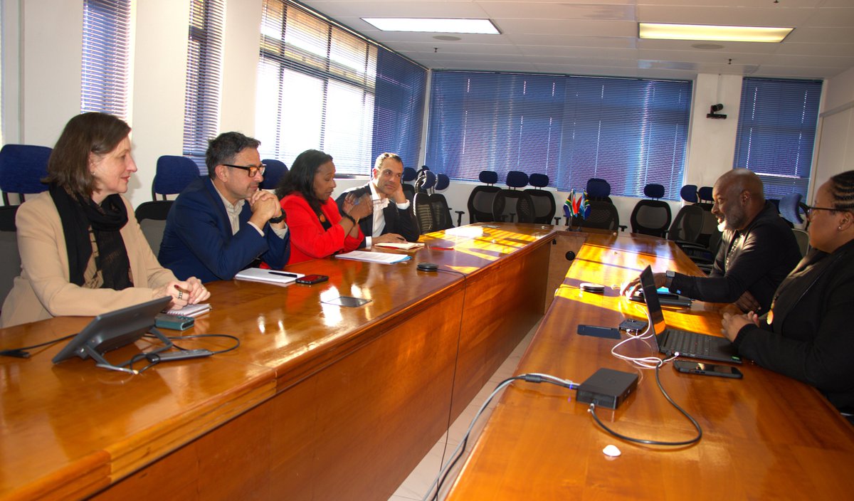 Pamela Coke-Hamilton (@cokehamilton) on Twitter photo In South Africa, kicking off the countdown to the first-ever Global SME Ministerial with <a href="/nmuffuh/">Nelson Muffuh</a> of <a href="/UNinSouthAfrica/">United Nations in South Africa</a>.
Resident Coordinators are key to translating UN values into impact on the ground, including for small businesses.
Full steam ahead to the Ministerial in July! In South Africa, kicking off the countdown to the first-ever Global SME Ministerial with <a href="/nmuffuh/">Nelson Muffuh</a> of <a href="/UNinSouthAfrica/">United Nations in South Africa</a>.
Resident Coordinators are key to translating UN values into impact on the ground, including for small businesses.
Full steam ahead to the Ministerial in July!