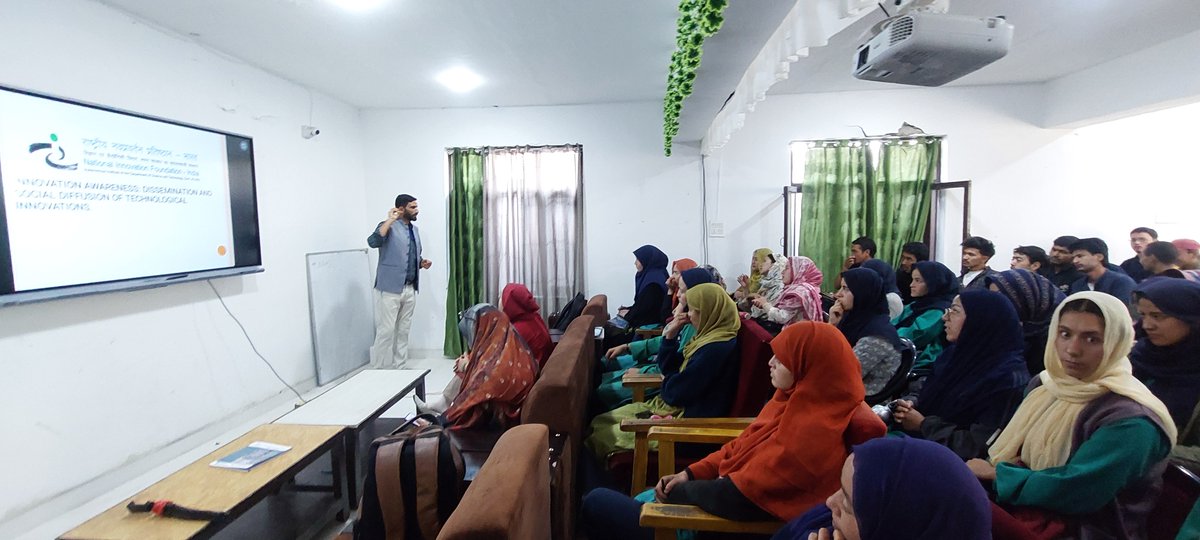 NIF J&amp;K Cell held a grassroots tech diffusion event at ITI #Kargil, engaging 100+ students from 14 trades. Focused on innovation, rural solutions &amp; #entrepreneurship. SHGs &amp; youth explored tech-driven livelihood ideas.
#innovation #grassroots #technology
<a href="/IndiaDST/">DSTIndia</a> <a href="/ranade_arvind/">Arvind Ranade</a>