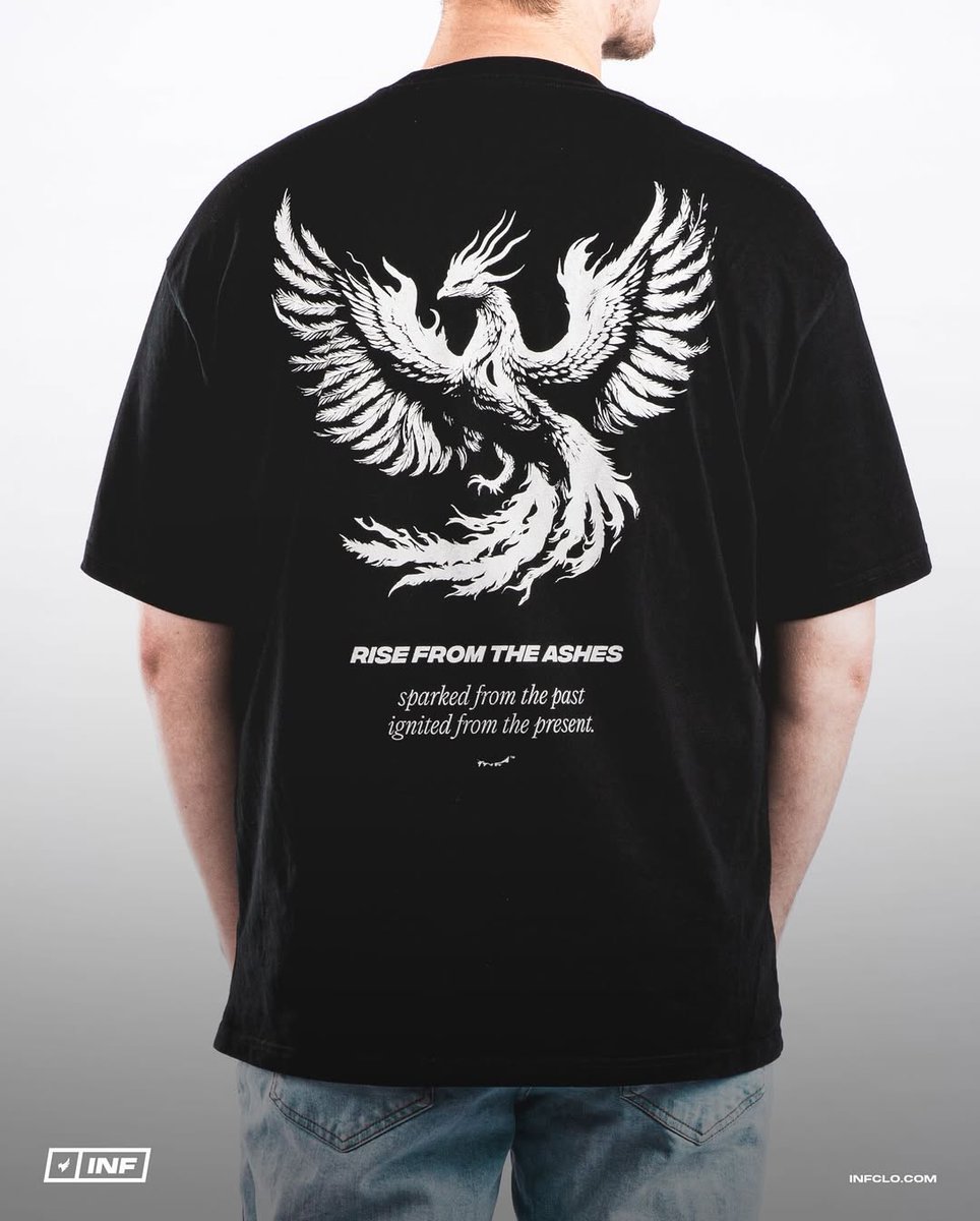 infesports_gg's tweet image. ᴬᴰ | Phoenix Tee. Online &amp;amp; In Stock 🔥

➡️ infclo.com