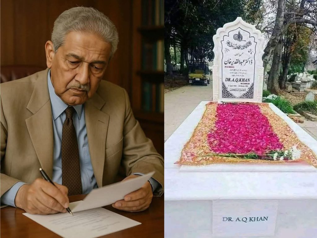یومِ تکبیر کے اصل ہیرو یہ عظیم ایٹمی سائنسدان ڈاکٹر عبد القدیر خان ہیں ۔اس لئے آج کے دن ڈاکٹر صاحب کو خراجِ تحسین پیش کیا جاۓ نہ کہ لوہار برادران کو جنہوں نے اشتہاروں میں اپنا تھوبڑا چپکا لیا اور سارا کریڈٹ خود لینے کی کوشش کر رہے ہیں
