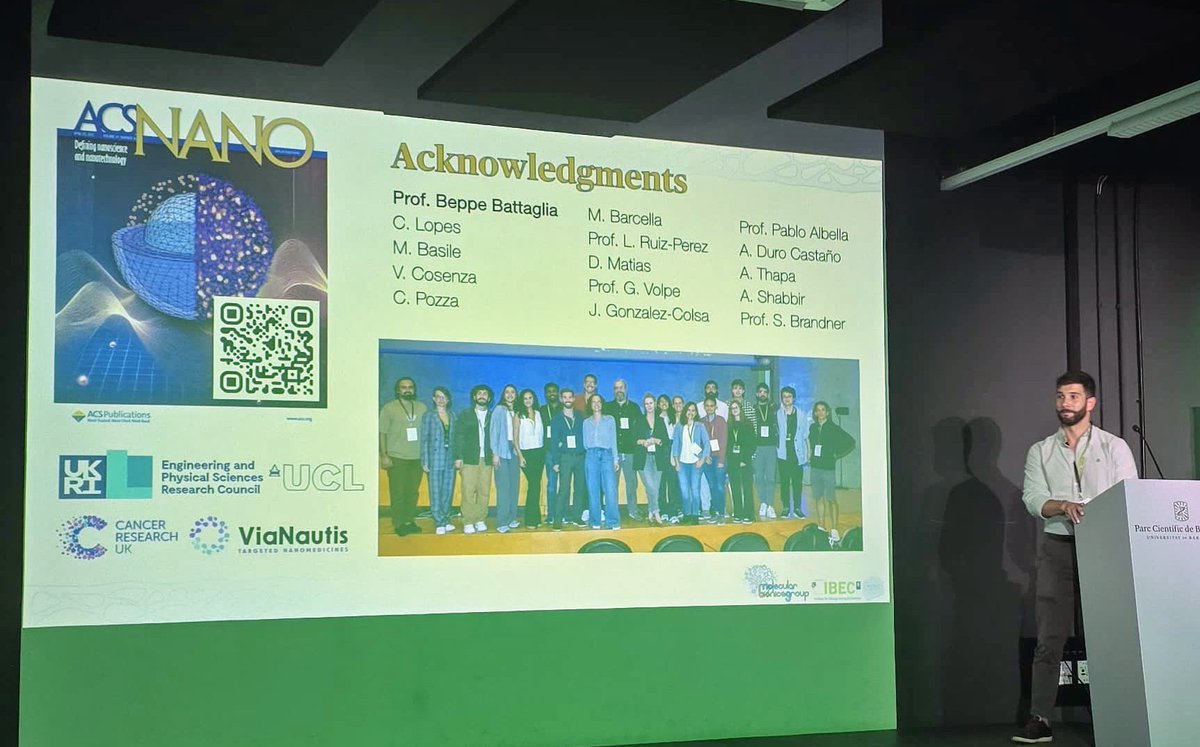 So grateful for the invitation to present our current advances as #supramoleculararchitects at the 1st NET-Quasi workshop: Self-assembled and self-organized systems <a href="/IBECBarcelona/">IBEC</a>.