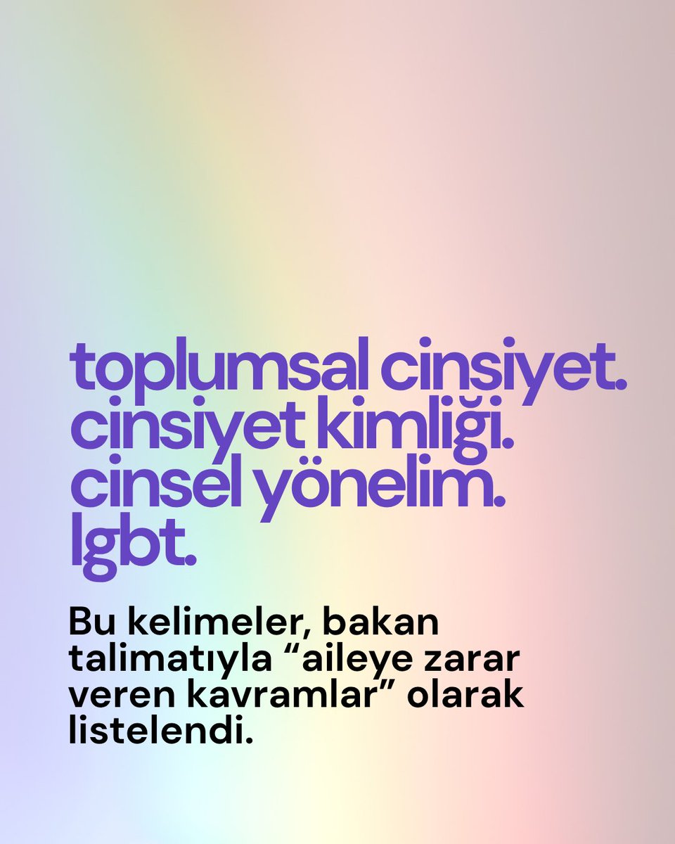 dsip___'s tweet photo. Toplumsal cinsiyet eşitliği, şimdi bir tehdit olarak tanımlanıyorsa, onu çok daha güçlü sahipleneceğiz.

Ne haklarımızdan, ne hayatlarımızdan, ne de eşitlik talebimizden vazgeçeceğiz! https://t.co/6YvLfXqYIu