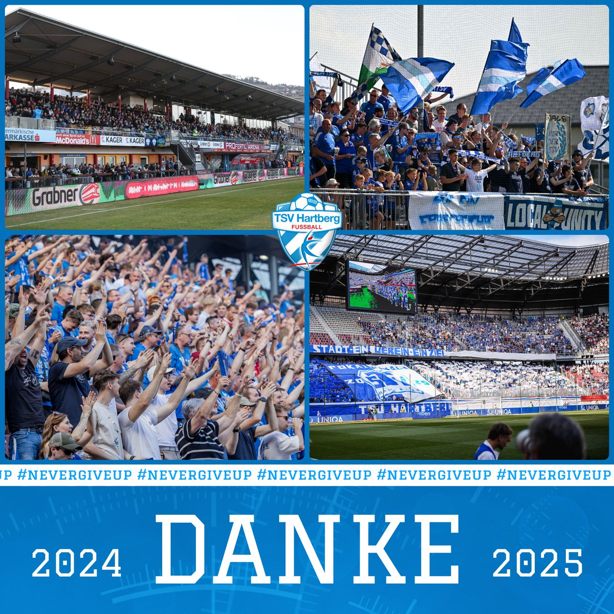 Liebe TSV-Fans! Wir möchten uns ganz herzlich für eure sensationelle Unterstützung in der Saison 24/25 bedanken! 💙 

Egal ob Heimspiel, Auswärtsspiel oder Cupfinale, ihr wart großartig und habt einen großen Teil zur Erfolgsgeschichte beigetragen. 💯

#forzatsv #nevergiveup