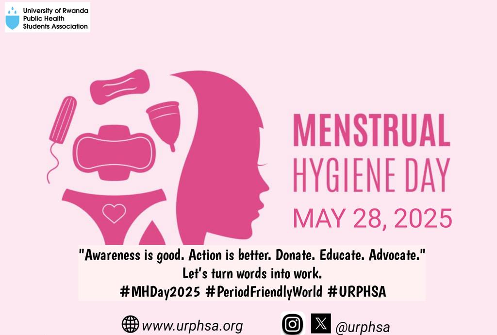 Today, as we mark Menstrual Hygiene Day 2025, let's shine a light on a fundamental aspect of health and human dignity. Together, we can make periods safer, healthier, and stigma-free. Let’s build a #PeriodFriendlyWorld where menstrual health is prioritized! 🔴✨ #MHDay2025