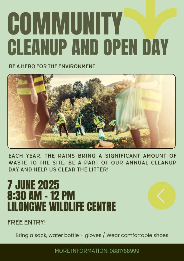 Free entry to Lilongwe Wildlife Centre on 7 June!
