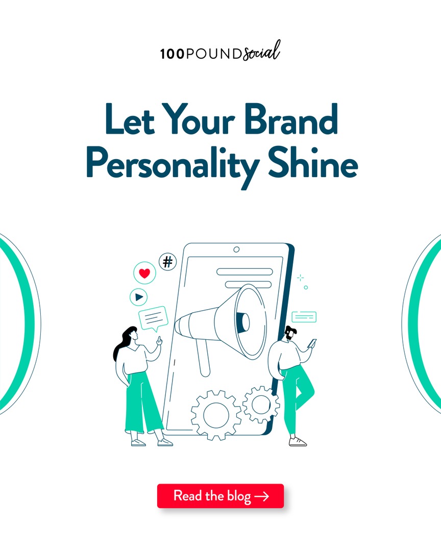 The key to stand-out content is having a consistent #BrandPersonality.

In the #100PoundSocial blog, we share five practical ways to let your unique personality shine through in your #SocialMediaContent. Click here to check it out: heyor.ca/KQfIkT