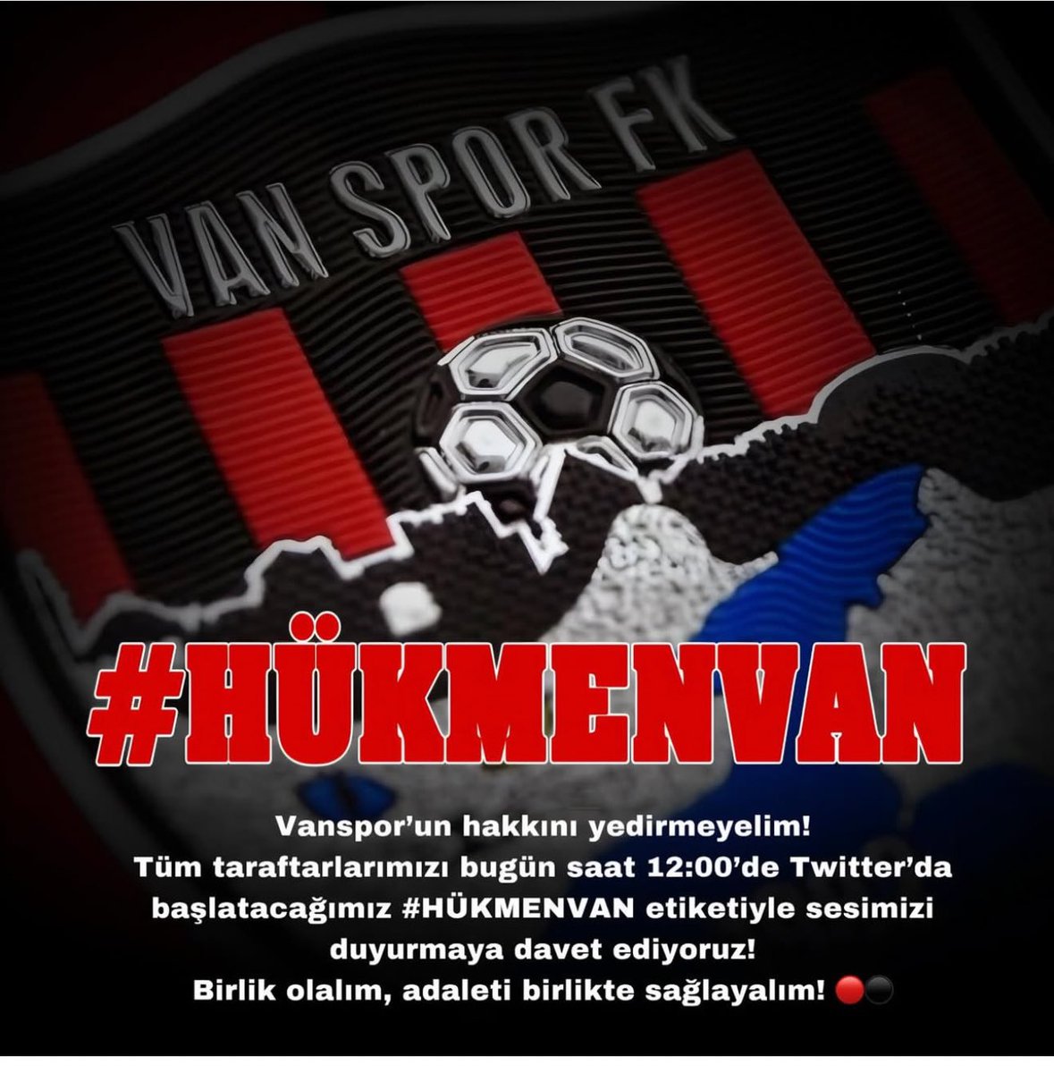 #hükmenvan
Daha neyi bekliyorsun tff
