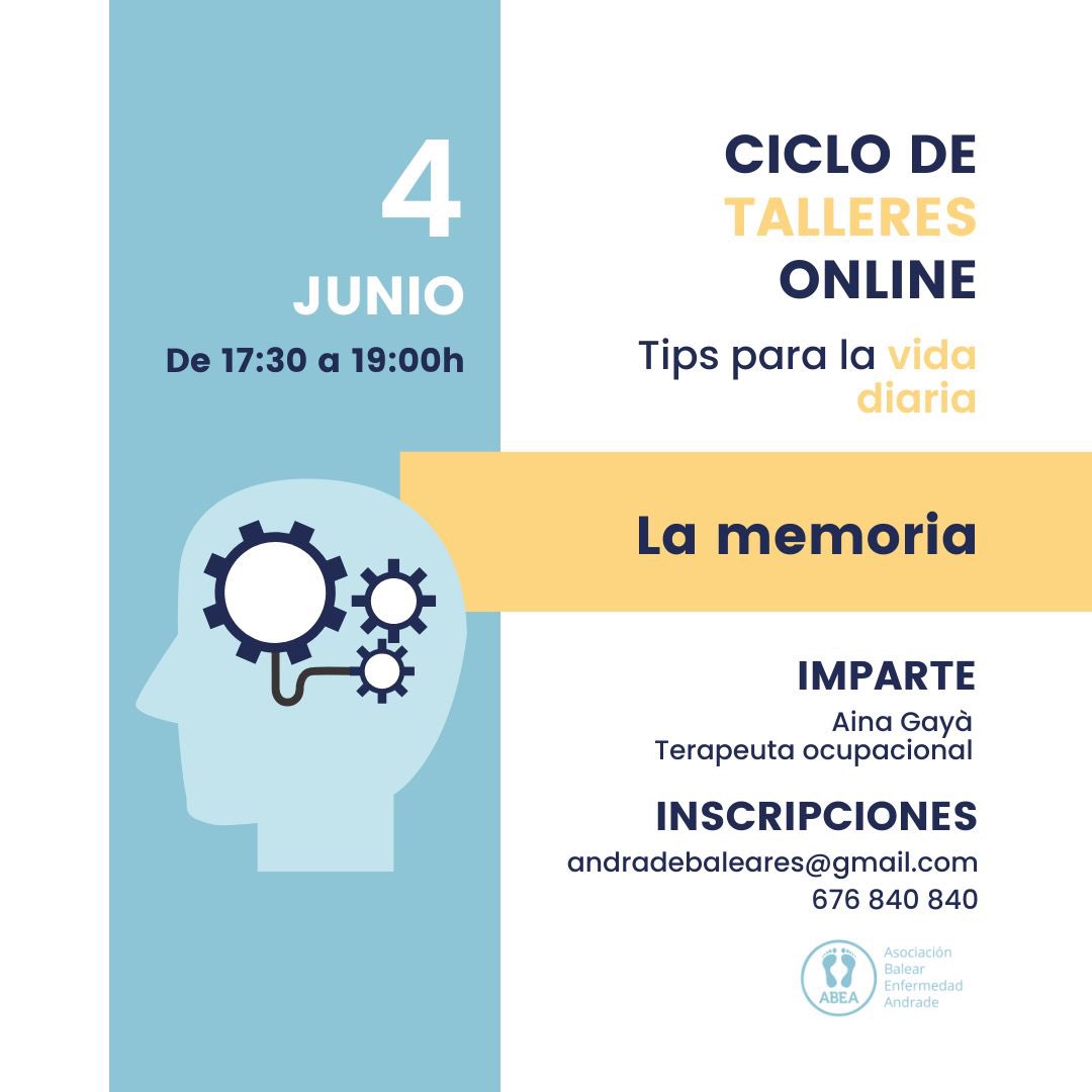 🤯La memoria no es un cajón donde guardamos recuerdos, sino una habilidad que se entrena todos los días al elegir, organizar y dar sentido a lo que vivimos.

📢Súmate al taller y descubre lo que debes saber sobre tu atención y memoria en lo cotidiano.

#amiloidosis