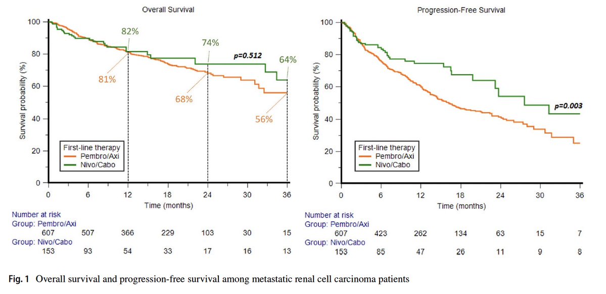 Francesco Massari (@fmassari79) on Twitter photo Pembro/Axi vs. Nivo/Cabo
as first-line therapy in mRCC patients.
Out now another important experience by <a href="/aron_project/">ARON project</a>
<a href="/oncodaily/">OncoDaily</a> <a href="/IKCCorg/">IKCC Kidney Cancer</a> <a href="/IntKidneyCancer/">Kidney Cancer</a> Pembro/Axi vs. Nivo/Cabo
as first-line therapy in mRCC patients.
Out now another important experience by <a href="/aron_project/">ARON project</a>
<a href="/oncodaily/">OncoDaily</a> <a href="/IKCCorg/">IKCC Kidney Cancer</a> <a href="/IntKidneyCancer/">Kidney Cancer</a>