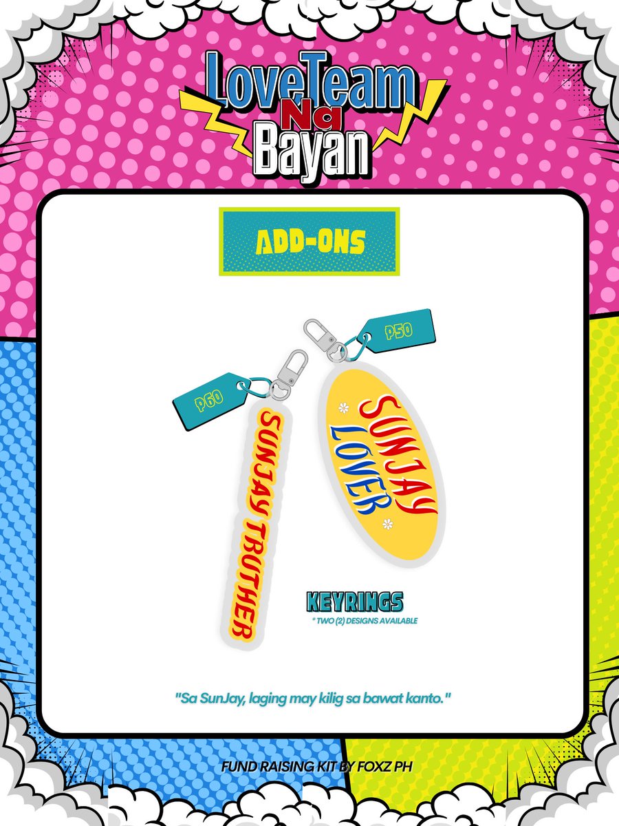 AAAHHH! HETO NA XHAAA!! 🔥

Uy! Excited ka ba? Dapat lang excited ka! Heto na oh! Heto na pinaka-hihintay niyong lahat! Re-reveal na namin ang kit inclusions ng Loveteam Ng Bayan!

🔗: forms.gle/Qi8p1v3UEY3Lpw…

DOO: JUNE 5, 6PM
DOP: PAYO, 50% DP remaining balance until June 10,