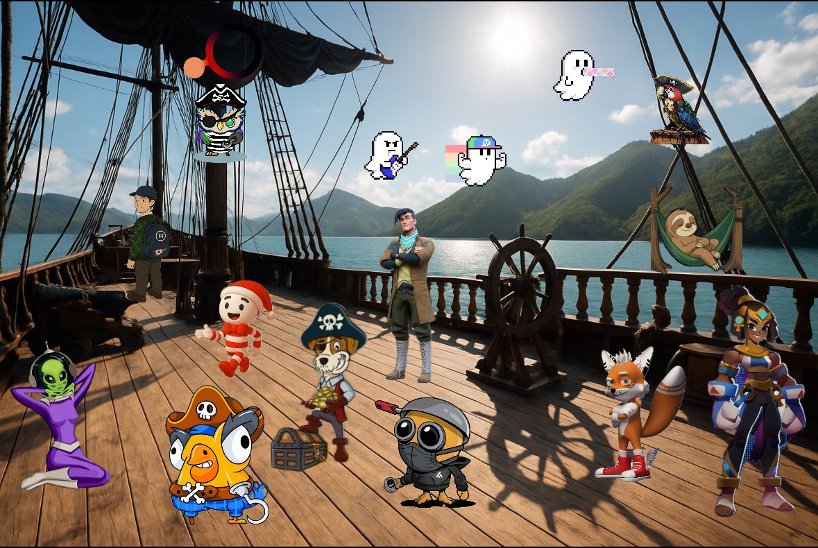 Ahoy Mateys! 

🏴‍☠️🔥 Travelin' the world wit' me close mates in between <a href="/TheBarkingGame/">Cptn Jack Ħ Bark</a> seasons 'n spreadin' the Love ❤️ be always fun. 🔥🏴‍☠️

Let’s learn to Love and Support each other. 😘

<a href="/PeculiarPeeps_/">Peculiar Peeps</a> <a href="/SlothHbar/">Slotℏbar on Hedera 🦥</a> <a href="/KabilaApp/">Kabila</a> <a href="/citadelwallet/">Citadel Wallet | Personal Hardware Wallet</a> <a href="/DystopicHippy/">DystopicHippy ✍🏾</a> <a href="/legends_of_past/">Legends Of The Past 🏺</a>
