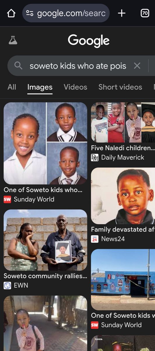 pookiepolls's tweet image. Friends. Please don't fall for this hoax about the three cute kids allegedly run over by a white, drink driver.

The pics are of the three kids poisoned last year by spaza shop chips.

PLEASE SHARE TO RAISE AWARENESS OF THIS HOAX.

Google "soweto kids who ate poison chips" to…